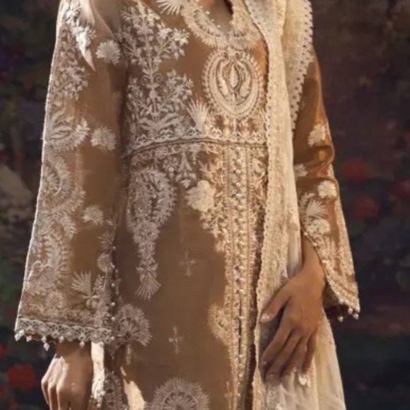 Sana Safinaz Bronze Goddess Pakistani Outfit XS - Picture 2 of 9